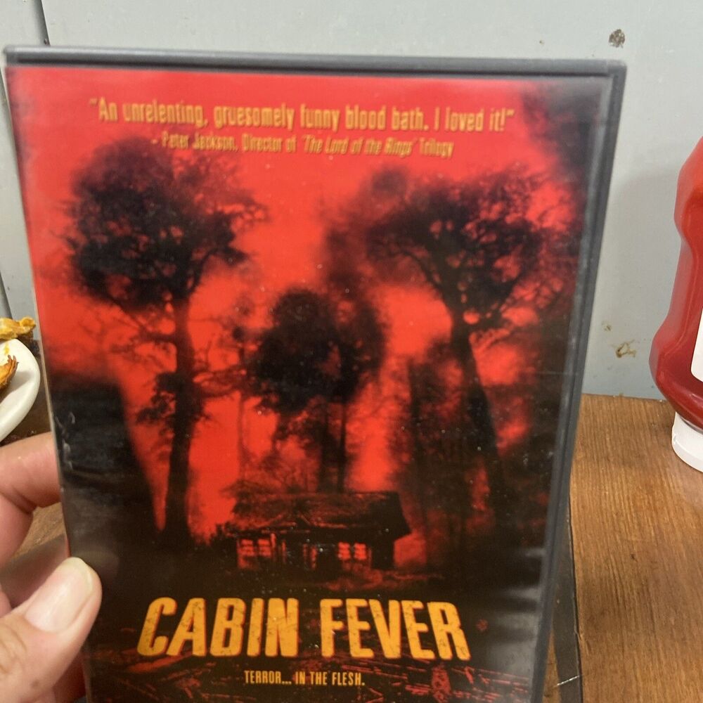 CABIN FEVER-DVD-2002-NEW-SEALED- Lenticular Slipcover